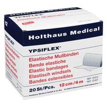 Mullbinden 4mx12cm elastisch 20 St