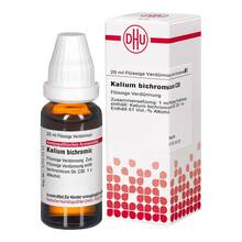 Abbildung: DHU Kalium bichromicum C 30 Dilution 20 ml, Dilution PZN 04222418 