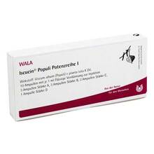 Abbildung: Iscucin Populi Potenzreihe I Ampullen 10X1 ml, Ampullen PZN 04429444 