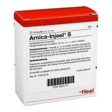 Abbildung: Arnica Injeel S Ampullen 10 St, Ampullen PZN 04561741 