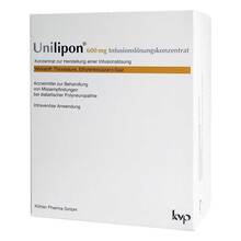 Unilipon 600 mg Infusionslösungskonzentrat 1x20 St