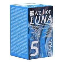 Wellion Luna Cholesterinteststreifen 5 St