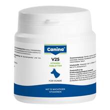 V 25 Vitamintabletten vet. (f&uuml;r Tiere) 100 g