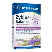 Abbildung: Klosterfrau Zyklus-Balance Tabletten 60 St, Tabletten PZN 05505288 