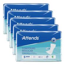 Attends Contours Regular 5 5x42 St