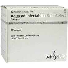 Aqua AD Iniectabilia Plastik 20x20 ml