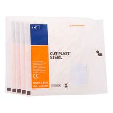 Cutiplast steriler Wundverband 8x10cm 5 St