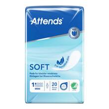 Attends Soft 1 mini Einlagen anatomisch 20 St