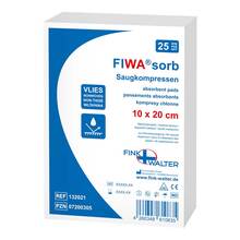 Abbildung: Verbandkompressen 10x20cm 25 St, Kompressen PZN 07200305 