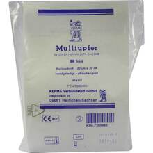 Mulltupfer 20x20cm pflaumengroß steril 30 St