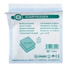 Mullkompressen 10x10cm 16-fa 35x2 St
