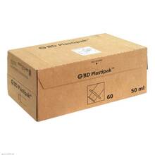 BD Plastipak Spr.Luer Lok zentr. 60x50 ml