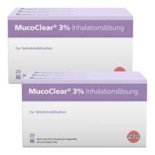 Mucoclear 3% Nacl Inhalationslösung 2x 60x4 ml
