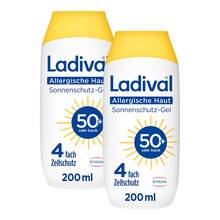 Abbildung: Ladival allergische Haut Sonnenschutz-Gel LSF 50+ 2x200 ml, Gel PZN 08032345 