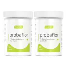 Nupure probaflor Mikrobiotika magensaftresistent Kapseln 2x90 St