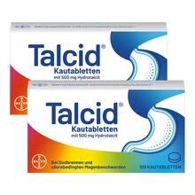 Talcid Kautabletten 2x100 St