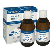 Abbildung: Norsan Omega-3 Total flüssig 2x200 ml, Flüssigkeit PZN 08032408 