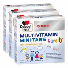 Doppelherz Multivitamin Mini-Tabs family system 3x20 St