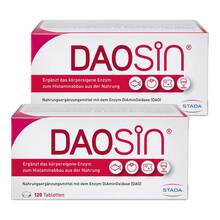 Abbildung: Daosin Tabletten 2x120 St, Tabletten PZN 08032430 