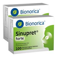 Sinupret forte überzogene Tabletten 2x100 St