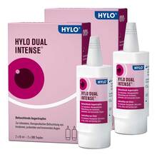 HYLO DUAL INTENSE® Augentropfen  2x2x10 ml