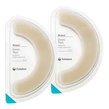 Abbildung: Brava elastischer Fixierstreifen gebogen XL  2x20 St, Streifen PZN 08032499 
