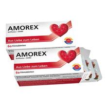 Abbildung: Amorex Griffonia und SAMe  2x60 St, Filmtabletten PZN 08032508 
