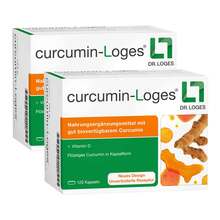Abbildung: Curcumin-loges Kapseln  2x120 St, Kapseln PZN 08032519 