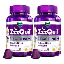 Abbildung: WICK Zzzquil Gute Nacht Intens  2x60 St PZN 08032565 
