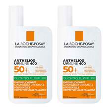 Abbildung: La Roche Posay Anthelios Oil Control Fluid Uvmune 400 2x50 ml, Flüssigkeit PZN 08032588 