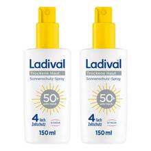 Ladival trockene Haut Sonnenschutz-Spray LSF 50 +  2x150 ml