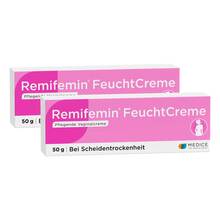 Abbildung: remifemin® FeuchtCreme 2x50 g, Vaginalcreme PZN 08032658 