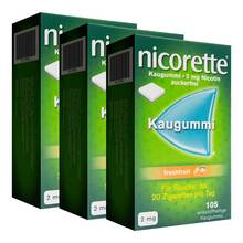 Nicorette 2 mg freshfruit Kaugummi 3x105 St