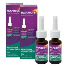NasAllegra 137 µg/50 µg pro Spr&uuml;hsto&szlig; Nasenspray 2x23 g
