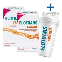 Elotrans reload Elektrolytpulver mit Vitaminen 2x15x7.57 g