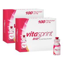 vitasprint B12 Trinkfl&auml;schchen mit Vitamin B12 2x100 St