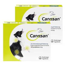 Abbildung: Canosan Kautabletten vet. (für Tiere) 2x30 St, Kautabletten PZN 08032860 