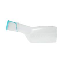 Abbildung: Urinflasche für Männer Kunststoff mit Deckel 1 St, Flaschen PZN 08528278 