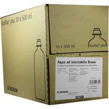 Aqua AD Injectabilia Ecoflac Plus Infusionsl&ouml;sung 10x500 ml