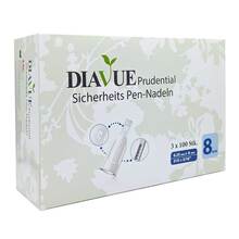 Diavue Prudential Sicherheits Pen-Nadeln 31 Gx8 mm 3x100 St