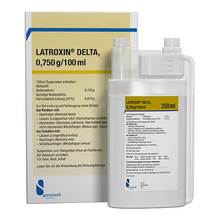 Latroxin Delta Suspension zum &Uuml;bergie&szlig;en f&uuml;r Rinder und Schafe 250 ml