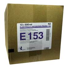 Elektrolyt Infusionsl&ouml;sung 153 PE-Flasche 10x500 ml