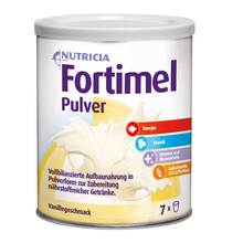 Abbildung: Fortimel Pulver Vanillegeschmack 335 g, Pulver PZN 09477181 