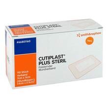 Cutiplast Plus steril 5x7 cm Verband 110 St
