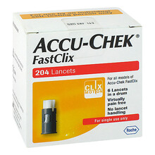 Accu Chek Fastclix Lanzetten 204 St