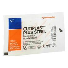 Cutiplast Plus steril 5x7 cm Verband 1 St