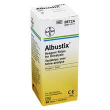 Abbildung: Albustix Teststreifen 50 St, Teststreifen PZN 09920529 
