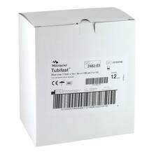 Tubifast 2-Way-Stretch 7,5cmx1m blau Schlauchv. 12 St