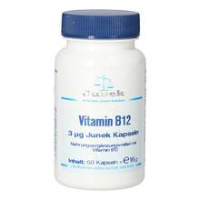 Abbildung: Vitamin B12 3 µg Junek Kapseln 60 St, Kapseln PZN 10051754 