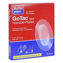 Gotac Hydrogel-Pflaster 7x10 cm steril 10 St